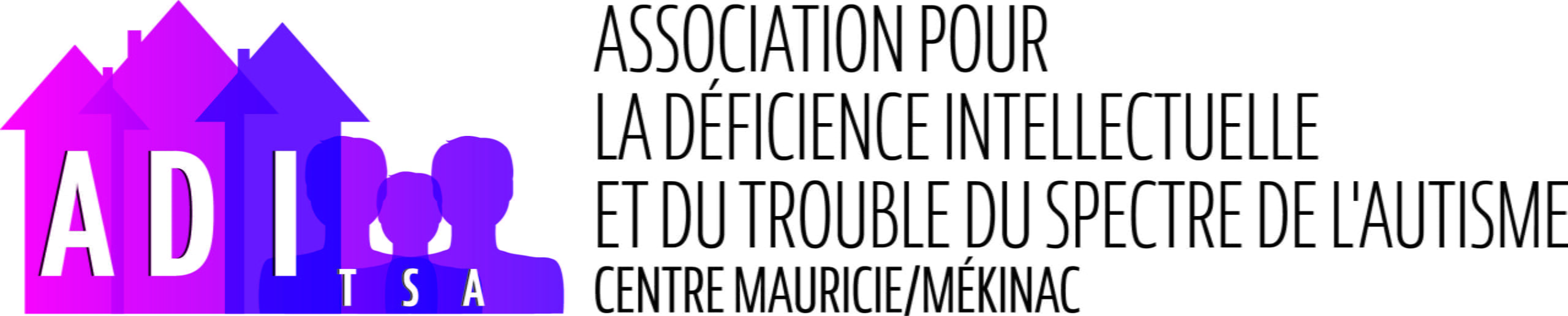 Logo Association pour la déficience intellectuelle et du trouble du spectre de l'autisme Centre Mauricie/Mékinac